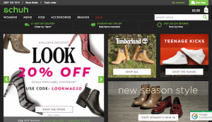 Schuh homepage