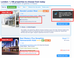 persuasion booking.com