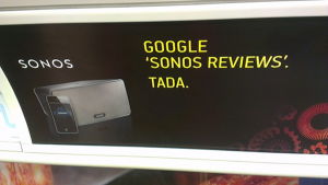 Sonos reviews ad