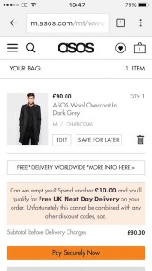 asos basket