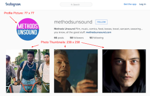 instagram image cheat sheet