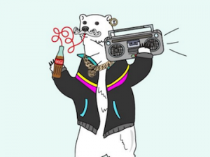 coca-cola bear instagram