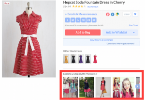 Modcloth user images
