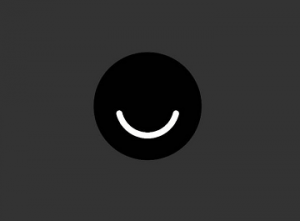 The Ello logo against a dark grey background