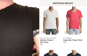 Neiman Marcus app-visual search