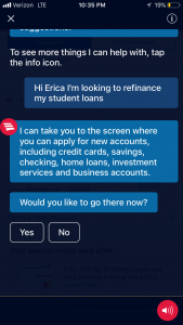 Chatbots- Bank of America
