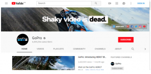 gopro youtube channel