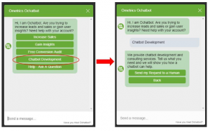 example of a scripted chatbot