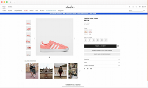 example of photoslurp on a product page