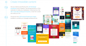 getresponse email marketing templates