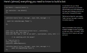 Top seven chatbot platforms and tools available BotKit