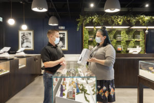 Columbia Care cannabis retail store assistance 'Cannabist'