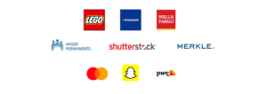 Marketing masters podcast guests include companies such as PWC, Snapchat, and Shutterstock