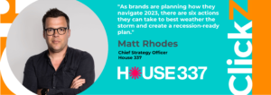 Matt Rhodes: Planning for the 2023 recession